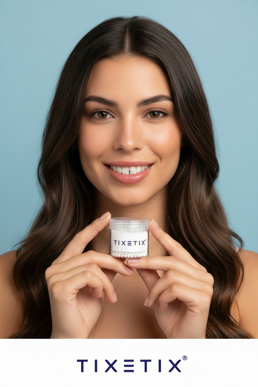 Modelo con diente dañado Tixetix